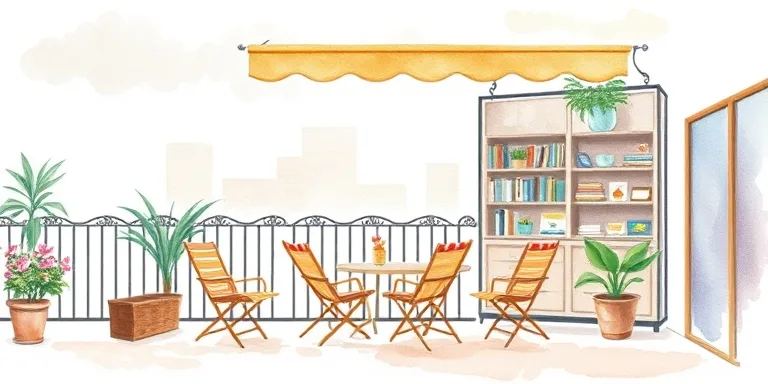 Balkon Mobilya Secimi