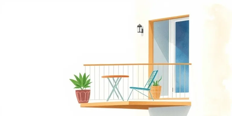 Balkon Kucuk Alan Cozumleri