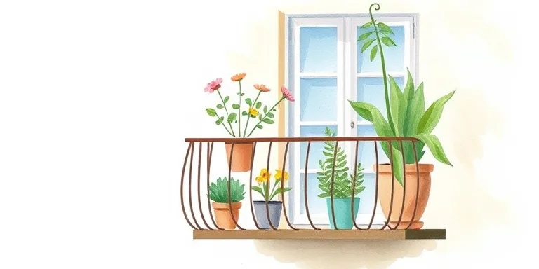 Balkon Mini Bahce